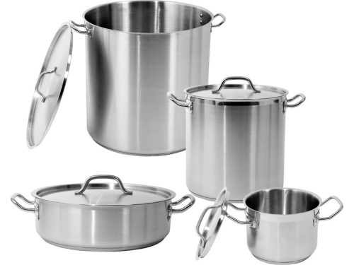 YATO YG-00001 GASTRO Fazék fedővel 2,4 liter 160 x 120 mm inox