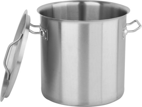 YATO YG-00013 GASTRO Fazék fedővel 17 liter 280 x 280 mm inox