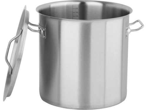 YATO YG-00014 GASTRO Fazék fedővel 21 liter 300 x 300 mm inox