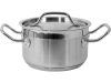 YATO YG-00021 GASTRO Lábas fedővel 1,9 liter 160 x 95 mm inox
