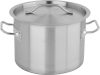 YATO YG-00046 GASTRO Fazék fedővel 9 liter 250 x 180 mm inox