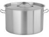 YATO YG-00051 GASTRO Fazék fedővel 32 liter 400 x 260 mm inox