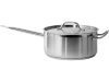 YATO YG-00063 GASTRO Nyeles lábas fedővel 8 liter 280 mm inox