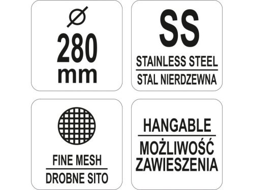 YATO YG-00617 GASTRO Szita 280 mm