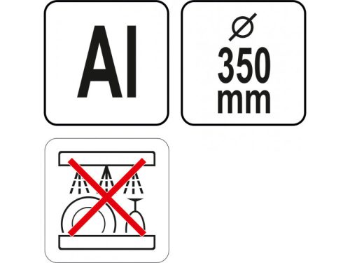 YATO YG-02034 GASTRO Pizza rács 350 mm