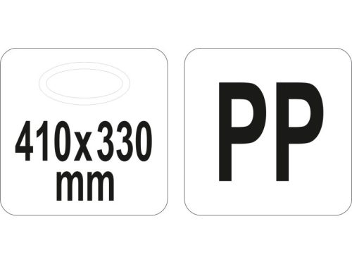 YATO YG-02105 GASTRO Műanyag tálca 430 x 300 mm