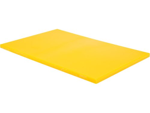 YATO YG-02182 GASTRO Vágódeszka 600 x 400 x 20 mm PE sárga