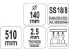 YATO YG-02595 GASTRO Csepegtető kanál 140 x 510 mm