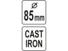 YATO YG-02720 GASTRO Asztali csengő 85 mm