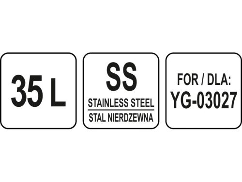 YATO YG-03127 GASTRO Keverőtál 35 liter az YG-03027-hez