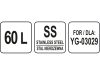 YATO YG-03129 GASTRO Keverőtál 60 liter az YG-03029-hez