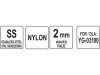 YATO YG-03152 GASTRO Szeletelőtárcsa 2 mm hullámos