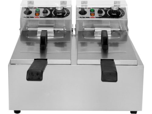YATO YG-04620 GASTRO Dupla olajsütő 2 x 3,5 liter 2 x 2000 W