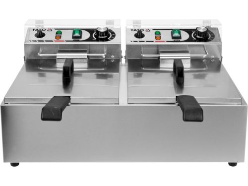 YATO YG-04622 GASTRO Asztali olajsütő 2 x 6 liter 2 x 3000 W