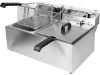 YATO YG-04623 GASTRO Asztali olajsütő 2 x 8 liter 2 x 3300 W