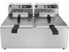 YATO YG-04624 GASTRO Asztali olajsütő 2 x 11,5 liter 2 x 5000 W