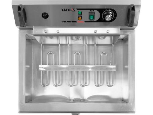 YATO YG-04640 GASTRO Asztali olajsütő 23 liter 6000 W leeresztőcsappal