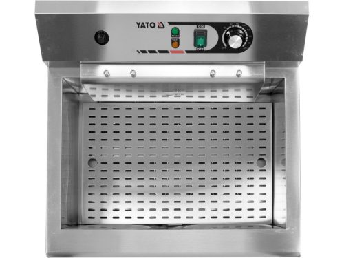 YATO YG-04641 GASTRO Asztali olajsütő 26,5 liter 6000 W leeresztőcsappal