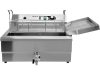YATO YG-04641 GASTRO Asztali olajsütő 26,5 liter 6000 W leeresztőcsappal