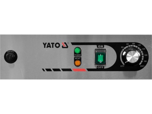 YATO YG-04641 GASTRO Asztali olajsütő 26,5 liter 6000 W leeresztőcsappal