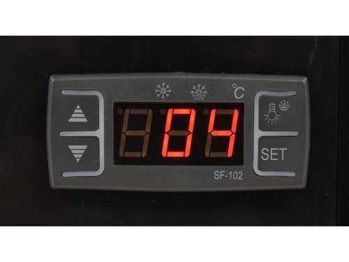 YATO YG-05020 Hűtött vitrin fekete 100L 680x450x670mm