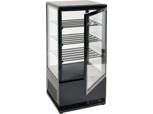 YATO YG-05056 Hűtött vitrin fekete 78L 420x380x960