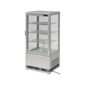 YATO YG-05057 Hűtött vitrin ezüst 78L 420x380x960mm