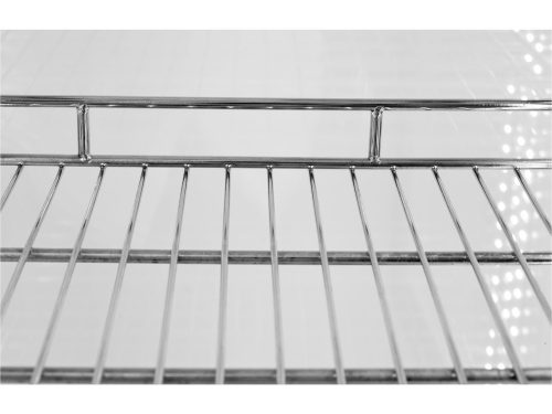 YATO YG-05068 Hűtött vitrin fekete-ezüst 400L 650x650x1908mm