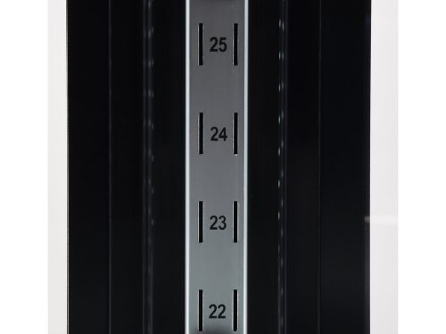 YATO YG-05098 Hűtött vitrin fekete-ezüst 400L 680x680x1750mm