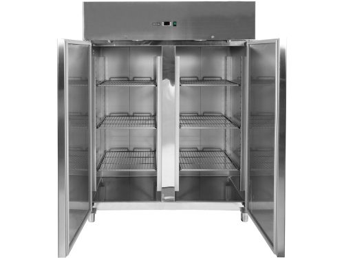 YATO YG-05211 Álló rozsdamentes kétajtós fagyasztószekrény 1300L 1480x830x2010mm