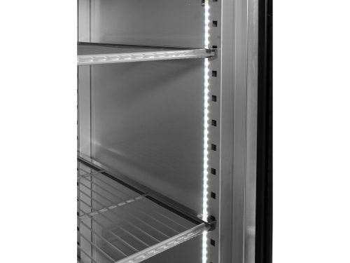 YATO YG-05225 Álló rozsdamentes egy üvegajtós hűtőszekrény 650L 740x830x2010mm