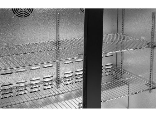 YATO YG-05355 Két üvegajtós palackhűtő fekete 920x515x905mm