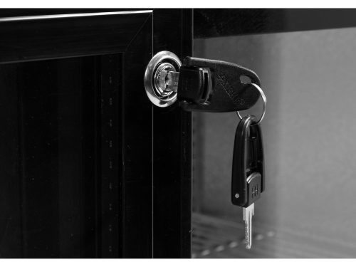 YATO YG-05356 Két toló üvegajtós palackhűtő fekete 920x515x905mm