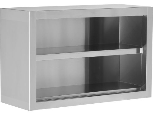 YATO YG-08900 Fali szekrény rozsdamentes két tolóajtóval 1000x400x650mm