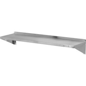   YATO YG-08932 Fali polc peremezve rozsdamentes 1500x300x180mm