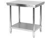 YATO YG-09000 GASTRO Inox munkaasztal alsó polccal