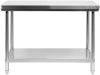 YATO YG-09001 GASTRO Inox munkaasztal alsó polccal