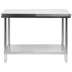 YATO YG-09010 GASTRO Inox munkaasztal alsó polccal