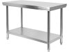 YATO YG-09011 Inox munkaasztal alsó polccal GASTRO