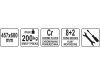 YATO YG-09050 GASTRO Aluplast polc 457 x 600 mm