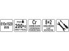 YATO YG-09059 GASTRO Aluplast polc 610 x 1820 mm