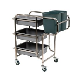 YATO YG-09101 GASTRO Konyhai kocsi 5 tároló, 3 polc