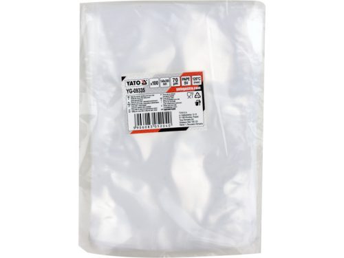 YATO YG-09335 GASTRO Sous vide főzhető vákuumtasak 140 x 200 mm (100 db)