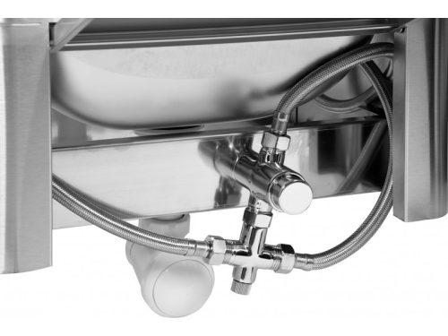 YATO YG-10010 GASTRO Fali kézmosó térdkapcsolóval inox