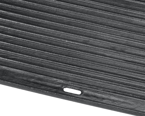 YATO YG-20020 Öntöttvas sütőlap gázgrillekhez, sima és barázdált felülettel 220x410mm