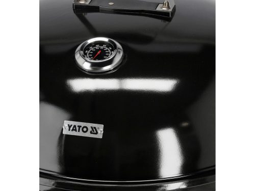 YATO YG-20300 Kerek faszenes BBQ és grillsütő szűrke 540mm