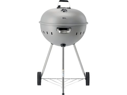 YATO YG-20301 CHARCOAL BBQ, ROUNDED, 54CM GREY