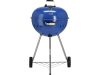 YATO YG-20302 CHARCOAL BBQ, ROUNDED, 54CM BLUE