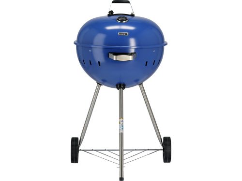YATO YG-20302 CHARCOAL BBQ, ROUNDED, 54CM BLUE