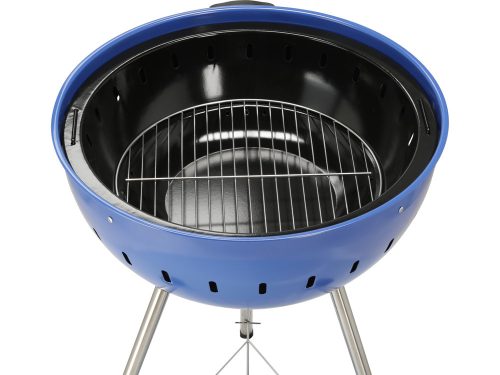 YATO YG-20302 Kerek faszenes BBQ és grillsütő kék 540mm